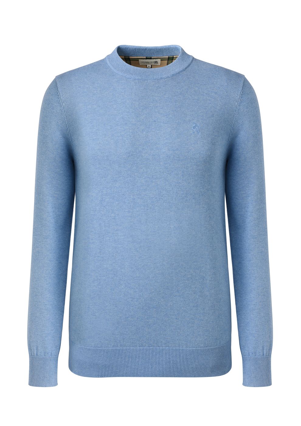 premium cotton cambridge crew jumper