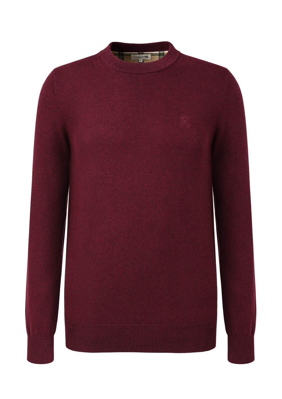 premium cotton cambridge crew jumper